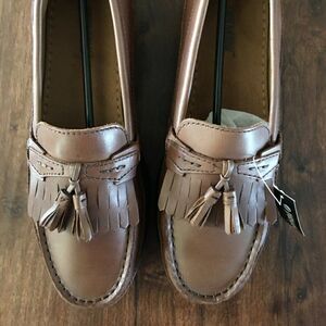 Jarman 551252219 Brown Leather Casual Loafer Sz 8